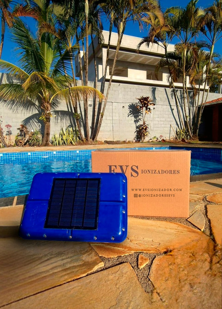 IONIZADOR SOLAR M PARA PISCINAS acima de 50 ATÉ 100 MIL LITROS
